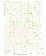 Deloit Nebraska Historical topographic map, 1:24000 scale, 7.5 X 7.5 Minute, Year 1963