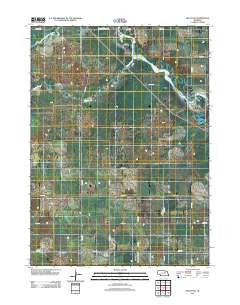Deloit NE Nebraska Historical topographic map, 1:24000 scale, 7.5 X 7.5 Minute, Year 2011