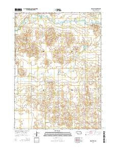Deloit NW Nebraska Current topographic map, 1:24000 scale, 7.5 X 7.5 Minute, Year 2014