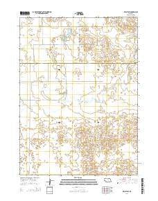 Deloit SW Nebraska Current topographic map, 1:24000 scale, 7.5 X 7.5 Minute, Year 2014
