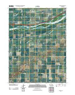Denman Nebraska Historical topographic map, 1:24000 scale, 7.5 X 7.5 Minute, Year 2011