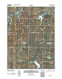 Denton Nebraska Historical topographic map, 1:24000 scale, 7.5 X 7.5 Minute, Year 2011