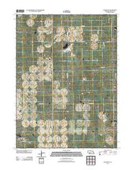 Dickens NE Nebraska Historical topographic map, 1:24000 scale, 7.5 X 7.5 Minute, Year 2011