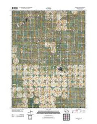 Dickens NW Nebraska Historical topographic map, 1:24000 scale, 7.5 X 7.5 Minute, Year 2011
