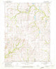Diller Nebraska Historical topographic map, 1:24000 scale, 7.5 X 7.5 Minute, Year 1970