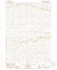 Dismal River Ranch SW Nebraska Historical topographic map, 1:24000 scale, 7.5 X 7.5 Minute, Year 1985