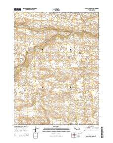 Dismal River Ranch Nebraska Current topographic map, 1:24000 scale, 7.5 X 7.5 Minute, Year 2014