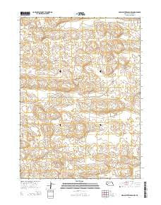 Dismal River Ranch NW Nebraska Current topographic map, 1:24000 scale, 7.5 X 7.5 Minute, Year 2014