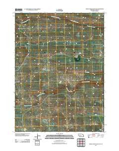 Dismal River Ranch SW Nebraska Historical topographic map, 1:24000 scale, 7.5 X 7.5 Minute, Year 2011