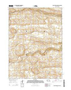 Dismal River Ranch SW Nebraska Current topographic map, 1:24000 scale, 7.5 X 7.5 Minute, Year 2014