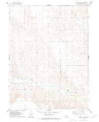 Dittons Creek Nebraska Historical topographic map, 1:24000 scale, 7.5 X 7.5 Minute, Year 1974