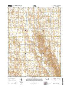 Dittons Creek NW Nebraska Current topographic map, 1:24000 scale, 7.5 X 7.5 Minute, Year 2014