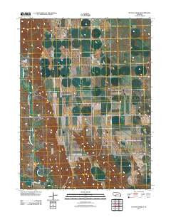 Dittons Creek SE Nebraska Historical topographic map, 1:24000 scale, 7.5 X 7.5 Minute, Year 2011