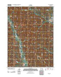 Dodge Nebraska Historical topographic map, 1:24000 scale, 7.5 X 7.5 Minute, Year 2011