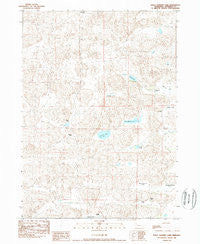 Dolly Warden Lake Nebraska Historical topographic map, 1:24000 scale, 7.5 X 7.5 Minute, Year 1989