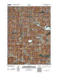 Dolly Warden Lake Nebraska Historical topographic map, 1:24000 scale, 7.5 X 7.5 Minute, Year 2011