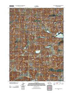 Dolly Warden Lake Nebraska Historical topographic map, 1:24000 scale, 7.5 X 7.5 Minute, Year 2011