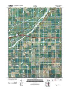 Doniphan Nebraska Historical topographic map, 1:24000 scale, 7.5 X 7.5 Minute, Year 2011