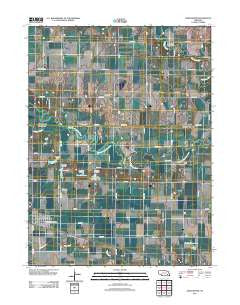 Dorchester Nebraska Historical topographic map, 1:24000 scale, 7.5 X 7.5 Minute, Year 2011