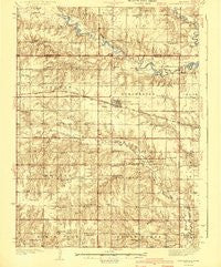 Dorchester Nebraska Historical topographic map, 1:62500 scale, 15 X 15 Minute, Year 1940