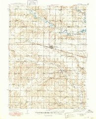 Dorchester Nebraska Historical topographic map, 1:62500 scale, 15 X 15 Minute, Year 1940
