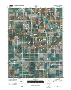 Dorchester NW Nebraska Historical topographic map, 1:24000 scale, 7.5 X 7.5 Minute, Year 2011