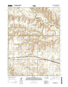 Dorchester NW Nebraska Current topographic map, 1:24000 scale, 7.5 X 7.5 Minute, Year 2014