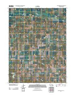 Dorchester SW Nebraska Historical topographic map, 1:24000 scale, 7.5 X 7.5 Minute, Year 2011