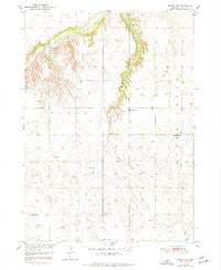 Dorsey NW Nebraska Historical topographic map, 1:24000 scale, 7.5 X 7.5 Minute, Year 1950