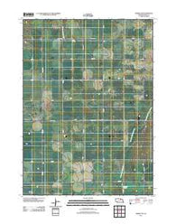 Dorsey SW Nebraska Historical topographic map, 1:24000 scale, 7.5 X 7.5 Minute, Year 2011