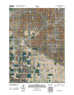 Dry Sheep Creek Nebraska Historical topographic map, 1:24000 scale, 7.5 X 7.5 Minute, Year 2011