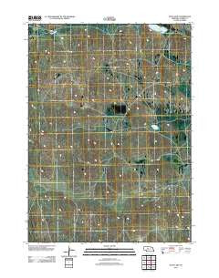 Duck Lake Nebraska Historical topographic map, 1:24000 scale, 7.5 X 7.5 Minute, Year 2011