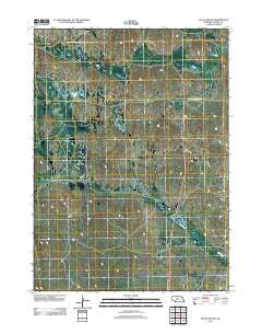 Duck Lake NE Nebraska Historical topographic map, 1:24000 scale, 7.5 X 7.5 Minute, Year 2011