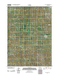 Duck Lake SE Nebraska Historical topographic map, 1:24000 scale, 7.5 X 7.5 Minute, Year 2011
