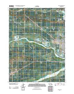 Duncan Nebraska Historical topographic map, 1:24000 scale, 7.5 X 7.5 Minute, Year 2011