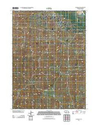 Dunning NE Nebraska Historical topographic map, 1:24000 scale, 7.5 X 7.5 Minute, Year 2011