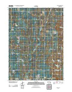 Dwight Nebraska Historical topographic map, 1:24000 scale, 7.5 X 7.5 Minute, Year 2011