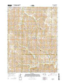 Eagle Nebraska Current topographic map, 1:24000 scale, 7.5 X 7.5 Minute, Year 2014