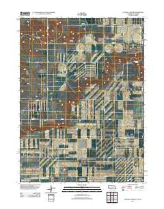 Easterly Airport Nebraska Historical topographic map, 1:24000 scale, 7.5 X 7.5 Minute, Year 2011