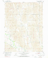 Eddyville NE Nebraska Historical topographic map, 1:24000 scale, 7.5 X 7.5 Minute, Year 1951