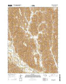 Eddyville NE Nebraska Current topographic map, 1:24000 scale, 7.5 X 7.5 Minute, Year 2014