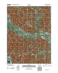 Eddyville NW Nebraska Historical topographic map, 1:24000 scale, 7.5 X 7.5 Minute, Year 2011