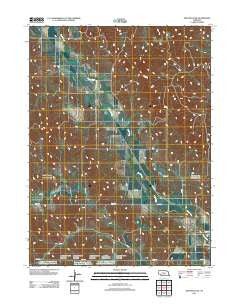 Eddyville SW Nebraska Historical topographic map, 1:24000 scale, 7.5 X 7.5 Minute, Year 2011