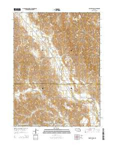 Eddyville SW Nebraska Current topographic map, 1:24000 scale, 7.5 X 7.5 Minute, Year 2014
