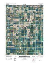 Edgar NW Nebraska Historical topographic map, 1:24000 scale, 7.5 X 7.5 Minute, Year 2011