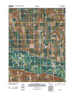 Edison Nebraska Historical topographic map, 1:24000 scale, 7.5 X 7.5 Minute, Year 2011