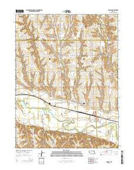 Edison Nebraska Current topographic map, 1:24000 scale, 7.5 X 7.5 Minute, Year 2014