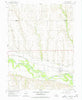 Edison Nebraska Historical topographic map, 1:24000 scale, 7.5 X 7.5 Minute, Year 1958