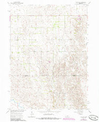Elgin NW Nebraska Historical topographic map, 1:24000 scale, 7.5 X 7.5 Minute, Year 1963