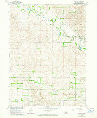 Elgin SW Nebraska Historical topographic map, 1:24000 scale, 7.5 X 7.5 Minute, Year 1963